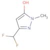 1H-Pyrazol-5-ol, 3-(difluoromethyl)-1-methyl-