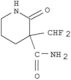 3-Difluromethyl-2-oxo-3-piperdinecarboxamide