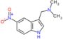 N,N-dimethyl-1-(5-nitro-1H-indol-3-yl)methanamine