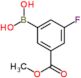 (3-fluoro-5-methoxycarbonyl-phenyl)boronic acid