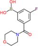 [3-fluoro-5-(morpholine-4-carbonyl)phenyl]boronic acid