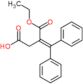 3-(ethoxycarbonyl)-4,4-diphenylbut-3-enoic acid