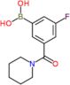 [3-fluoro-5-(piperidine-1-carbonyl)phenyl]boronic acid