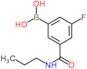 [3-fluoro-5-(propylcarbamoyl)phenyl]boronic acid