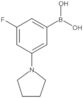 B-[3-Fluoro-5-(1-pyrrolidinyl)phenyl]boronic acid