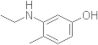 3-Ethylamino-p-cresol