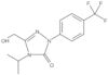 2,4-Dihydro-5-(hydroxymethyl)-4-(1-methylethyl)-2-[4-(trifluoromethyl)phenyl]-3H-1,2,4-triazol-3-o…