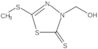 3-(hydroxymethyl)-5-(methylthio)-1,3,4-thiadiazole-2(3H)-thione