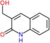 3-(hydroxymethyl)quinolin-2(1H)-one