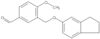 3-[[(2,3-Dihydro-1H-inden-5-yl)oxy]methyl]-4-methoxybenzaldehyde