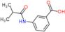 3-[(2-methylpropanoyl)amino]benzoic acid