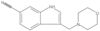 1H-Indole-6-carbonitrile, 3-(4-morpholinylmethyl)-