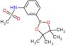 N-[3-(4,4,5,5-tetramethyl-1,3,2-dioxaborolan-2-yl)phenyl]methanesulfonamide