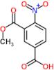 3-methoxycarbonyl-4-nitro-benzoic acid