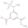 1,3-Benzenedicarboxylic acid, 5-[methyl(methylsulfonyl)amino]-,monomethyl ester