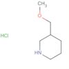 Piperidine, 3-(methoxymethyl)-, hydrochloride