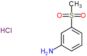 3-(methylsulfonyl)aniline hydrochloride
