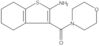 (2-Amino-4,5,6,7-tetrahydrobenzo[b]thien-3-yl)-4-morpholinylmethanone