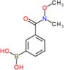 {3-[methoxy(methyl)carbamoyl]phenyl}boronic acid