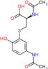 N-acetyl-S-[5-(acetylamino)-2-hydroxyphenyl]-L-cysteine