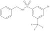 3-Bromo-N-(phenylmethyl)-5-(trifluoromethyl)benzenesulfonamide