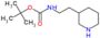 tert-butyl (2-piperidin-3-ylethyl)carbamate