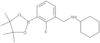 N-Cyclohexyl-2-fluoro-3-(4,4,5,5-tetramethyl-1,3,2-dioxaborolan-2-yl)benzenemethanamine