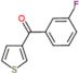 (3-fluorophenyl)-(3-thienyl)methanone