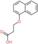 3-(Naphthalin-1-yloxy)propansäure