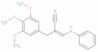 3,4,5-Trimethoxy-α-[(phenylamino)methylene]benzenepropanenitrile