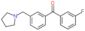 (3-fluorophenyl)-[3-(pyrrolidin-1-ylmethyl)phenyl]methanone