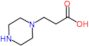 3-(piperazin-1-yl)propanoic acid