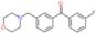 (3-fluorophenyl)-[3-(morpholinomethyl)phenyl]methanone