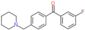 (3-fluorophenyl)-[4-(1-piperidylmethyl)phenyl]methanone