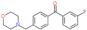 (3-fluorophenyl)-[4-(morpholinomethyl)phenyl]methanone