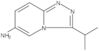 3-(1-Methylethyl)-1,2,4-triazolo[4,3-a]pyridin-6-amine