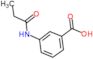 3-(propanoylamino)benzoic acid