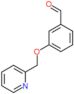 3-(pyridin-2-ylmethoxy)benzaldehyde