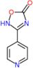 3-(pyridin-4-yl)-1,2,4-oxadiazol-5(2H)-one