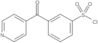 3-(4-Pyridinylcarbonyl)benzenesulfonyl chloride