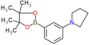 1-[3-(4,4,5,5-tetramethyl-1,3,2-dioxaborolan-2-yl)phenyl]pyrrolidine