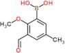 (3-formyl-2-methoxy-5-methylphenyl)boronic acid