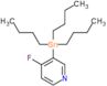 4-fluoro-3-(tributylstannanyl)pyridine