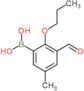 (3-formyl-5-methyl-2-propoxyphenyl)boronic acid