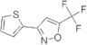 3-(2-Thienyl)-5-(trifluoromethyl)isoxazole