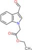 ethyl (3-formyl-1H-indol-1-yl)acetate