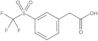 3-[(Trifluoromethyl)sulfonyl]benzeneacetic acid