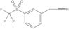 3-[(Trifluoromethyl)sulfonyl]benzeneacetonitrile