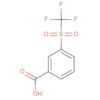 Benzoic acid, 3-[(trifluoromethyl)sulfonyl]-