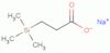 Propanoic acid, 3-(trimethylsilyl)-, sodium salt (1:1)